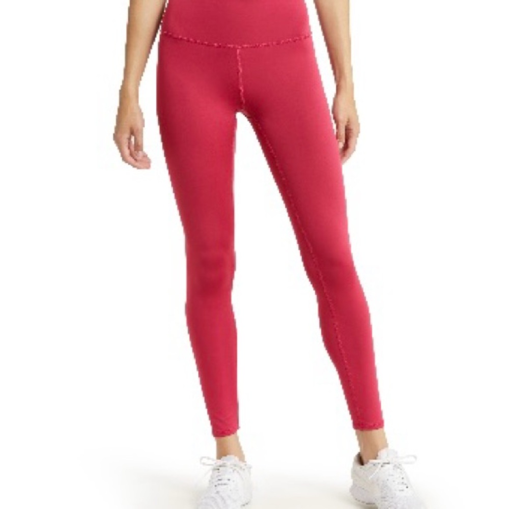 Alo High Waist Airlift leggings - Lipstick Red - Size Medium-